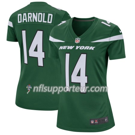 Maillot Femme New York Jets Sam Darnold 14 Nike Vert 